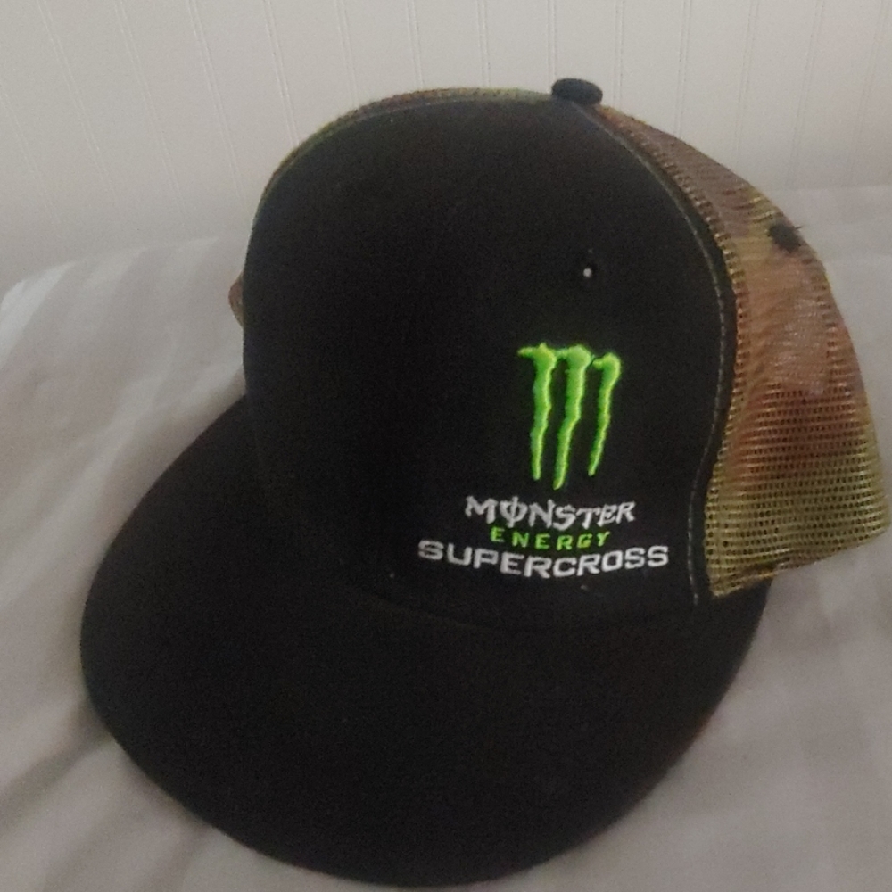 Monster energy supercross hat